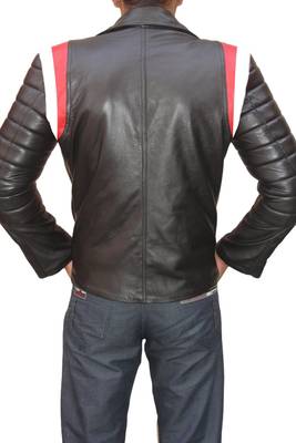 Ryan gosling valentine leather jacket men's genuine lambskin leather jacket 3
