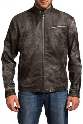 Star-crossed-greg-finley-distressed-black-jacket  men's genuine lambskin leather jacket 1