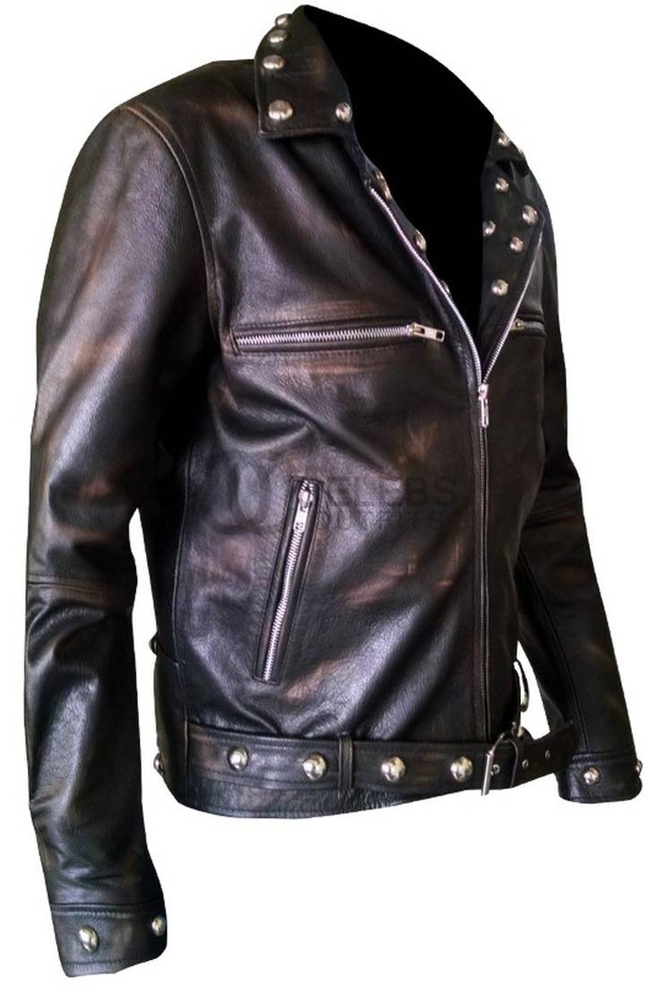 Tunnel snakes rule leather jacket men's genuine lambskin leather jacket