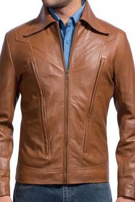 X-men-days-of-future-past-wolverine-style-brown-leather-jacket 1