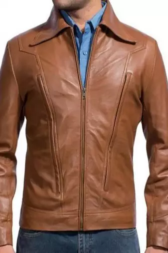 X-men-days-of-future-past-wolverine-style-brown-leather-jacket