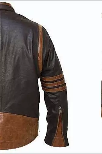 X-men-wolverine-jacket men's genuine lambskin leather jacket