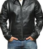 Jeremy-renner-bourne-legacy-leather-jacket men's genuine lambskin leather jacket