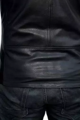 James t. kirk star trek leather jacket men's genuine lambskin leather jacket
