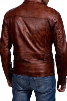Inception-cobb-leonardo-dicaprio-jacket men's genuine lambskin leather jacket 2