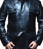 I-am-legend-will-smith-leather-jacket men's genuine lambskin leather jacket