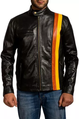 James-marsden-cyclops-jacket men's genuine lambskin leather jacket