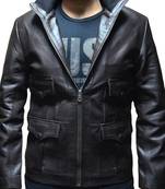 James-bond-casino-royale-leather-jacket men's genuine lambskin leather jacket