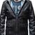 James-bond-casino-royale-leather-jacket men's genuine lambskin leather jacket