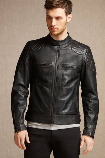 Hannibal tv series leather jacket men's genuine lambskin leather jacket