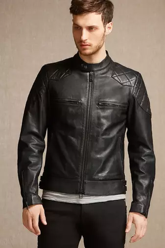 Hannibal tv series leather jacket men's genuine lambskin leather jacket