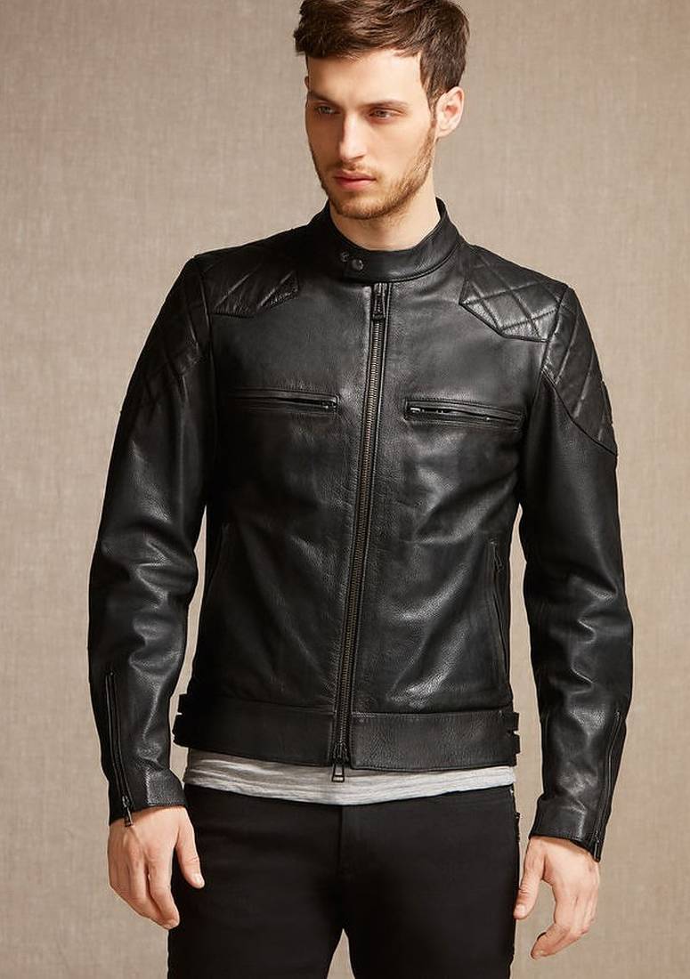 Hannibal tv series leather jacket men's genuine lambskin leather jacket