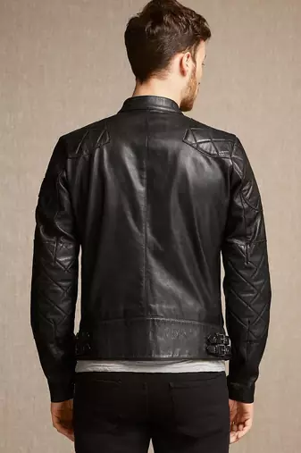 Hannibal tv series leather jacket men's genuine lambskin leather jacket