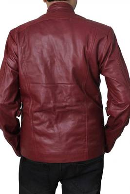 Guardians-of-the-galaxy-star-lord-jacket men's genuine lambskin leather jacket 2
