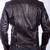 Guardians-of-the-galaxy-star-lord-black-jacket men's genuine lambskin leather jacket