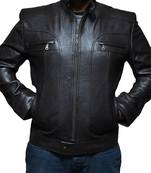 Ghosts-of-girlfriends-past-leather jacket men's genuine lambskin leather jacket