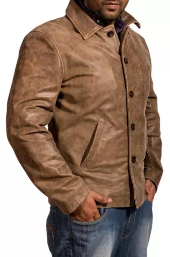 Dean-winchester-distressed-brown-leather-jacket