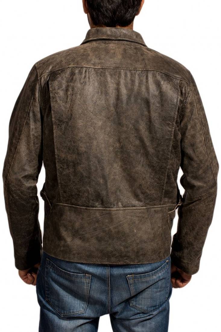 Daniel-craig-skyfall-leather-jacket men's genuine lambskin leather jacket