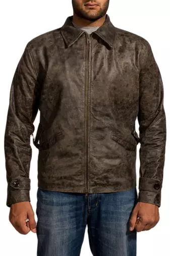 Daniel-craig-skyfall-leather-jacket men's genuine lambskin leather jacket