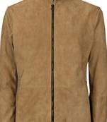 Daniel craig morocco blouson jacket men's genuine lambskin leather jacket