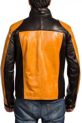 Cole-macgrath-infamous-jacket men's genuine lambskin leather jacket 2