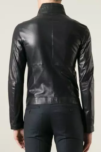 Christian grey fifty shades of grey biker leather jacket