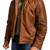 Casual-brown-inception-arthur-jacket men's genuine lambskin leather jacket