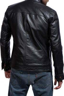 Californication-hank-moody-jacket men's genuine lambskin leather coat 2