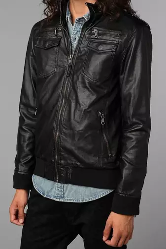 Brooklyn nine jake peralta leather jacket jacket men's genuine lambskin leather coat