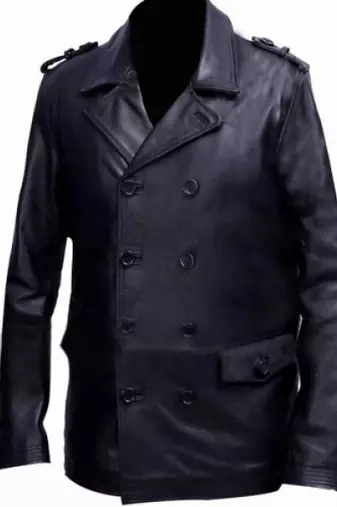 Blood ties clive owen black leather jacket men's genuine lambskin leather jacket