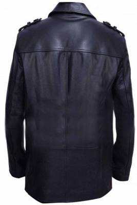 Blood ties clive owen black leather jacket men's genuine lambskin leather jacket 2
