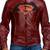 Batman-superman jacket men's genuine lambskin leather jacket