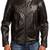 Batman black leather jacket men's genuine lambskin leather jacket