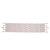  stave botanical cotton ivory table runner   (6 seater)   