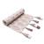  stave botanical cotton ivory table runner   (6 seater)   