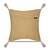  off white animal print cotton cushion cover (16"x16")