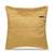  gold floral embroidered faux silk cushion cover (16"x16")