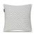  sage green floral embroidered cotton cushion cover (16"x16")