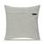  green floral embroidered cotton cushion cover (16"x16")