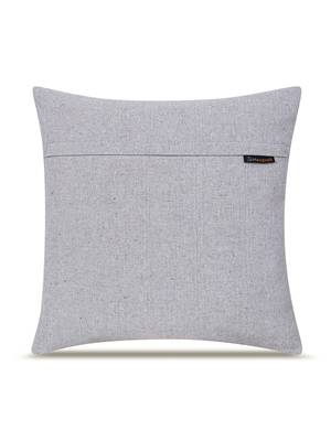  ice blue floral embroidered cotton cushion cover (16"x16") 4