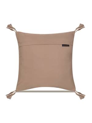  off white botanical embroidered acrylic cushion cover (16"x16") 4