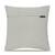  sage green botanical embroidered cotton cushion cover (16"x16")