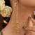 Designer Gold Plated Long Tassel Earrings for Women | Ethnic Party Wear Statement Earrings