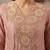 Rose premium chinon beads work sharara suit set