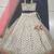 WHITE BANARASI viscose LEHENGA CHOLI WITH DUPATTA