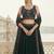 Women's  Black Silk Zari  Embroidery Work Lehenga Choli