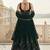 Women's  Black Silk Zari  Embroidery Work Lehenga Choli