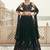Women's  Black Silk Zari  Embroidery Work Lehenga Choli