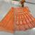 ORANGE EMBROIDERED GEORGETTE HIT LEHENGA CHOLI WITH DUPATTA