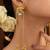 Kashmiri Gold Plated Elephant Long Chain Tassel Earrings for Women | Traditional Statement Dangler Earrings
